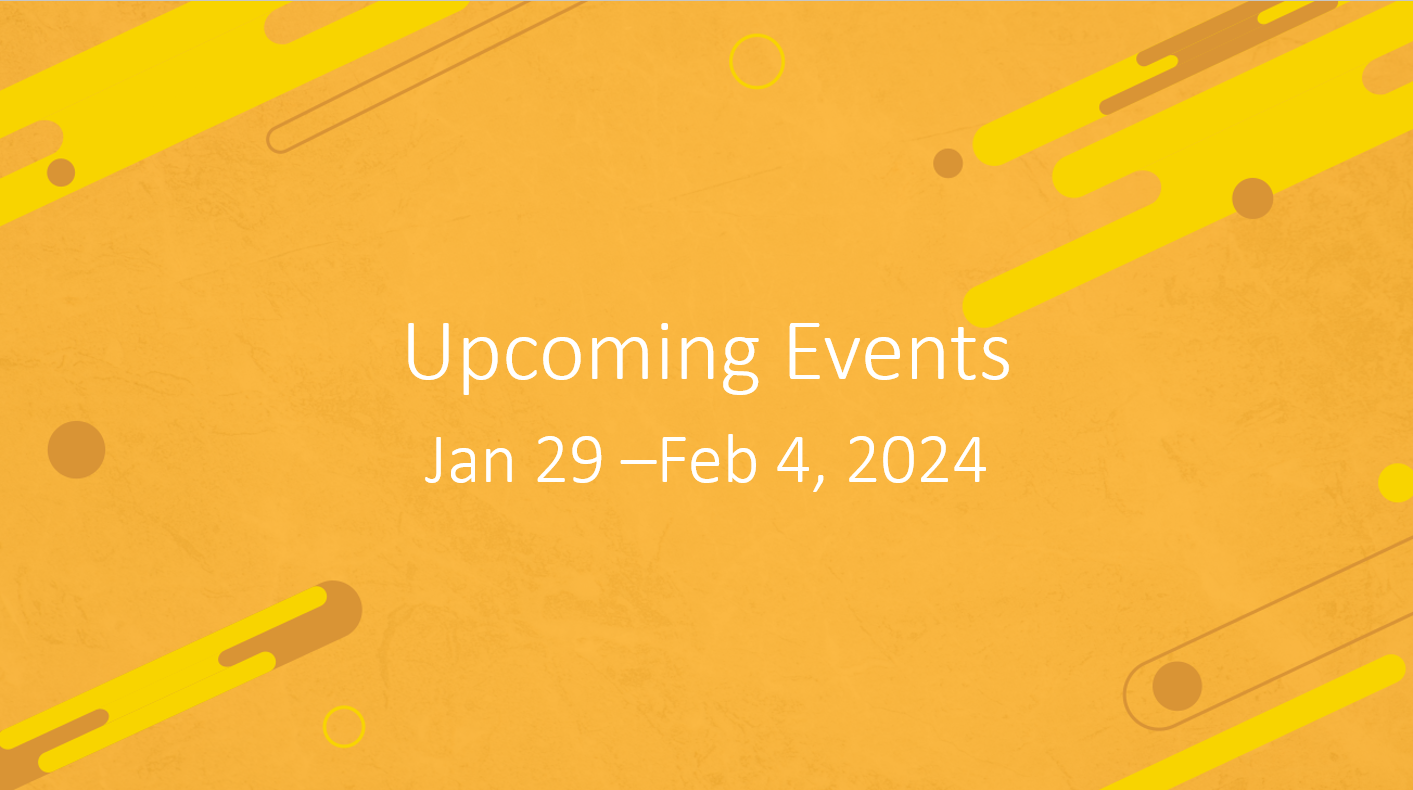 Jan 29 Feb 4, 2024 Events vMakervMaker